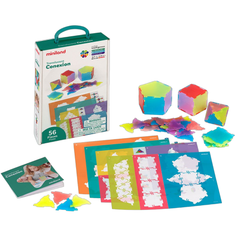 Joc educativ Conexion 56 cu piese translucide - imagine 8